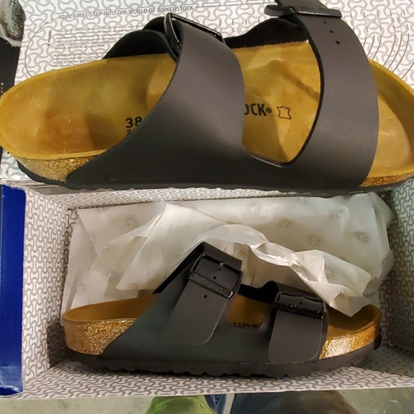 Birkenstock Shoes - Birkenstock Arizona Black Sandal